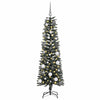 Vidaxl kunstkerstboom met 150 led groen 150 cm pvc en plastic en staal