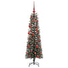 Albero di Natale artificiale VidaXL con 150 LED verdi, 150 cm in PVC e plastica e acciaio