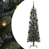 Vidaxl kunstkerstboom met 150 led groen 150 cm pvc en plastic en staal