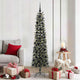 Vidaxx árbol de Navidad artificial con 300 LED verde 180 cm PVC y plástico y acero