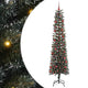 Árbol de Navidad artificial VidaXL con 300 LED verde, 210 cm PVC y plástico y acero