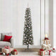 Albero di Natale artificiale VidaXL con 300 LED verdi, 210 cm in PVC e plastica e acciaio