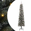 Vidaxl kunstkerstboom met 300 led groen 210 cm pvc en plastic en staal