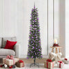 Vidaxl kunstkerstboom met 300 led groen 210 cm pvc en plastic en staal
