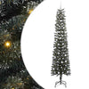 Vidaxl kunstkerstboom met 300 led groen 240 cm pvc en plastic en staal