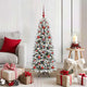 Albero di Natale artificiale Vidaxx bianco 120 cm PVC e plastica, acciaio e PE