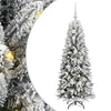 Vidaxl kunstkerstboom wit 120 cm pvc en plastic en staal en pe