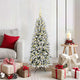 Albero di Natale artificiale Vidaxx bianco 120 cm PVC e plastica, acciaio e PE