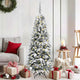 Albero di Natale artificiale Vidaxx bianco 150 cm PVC e plastica, acciaio e PE
