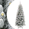 Albero di Natale artificiale Vidaxx bianco 150 cm PVC e plastica, acciaio e PE