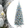Albero di Natale artificiale Vidaxx bianco 180 cm PVC e plastica, acciaio e PE