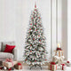 Albero di Natale artificiale Vidaxx bianco 240 cm PVC e plastica, acciaio e PE