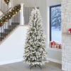 Albero di Natale artificiale Vidaxx bianco 240 cm PVC e plastica, acciaio e PE