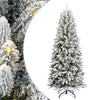 Vidaxl kunstkerstboom wit 240 cm pvc en plastic en staal en pe