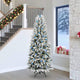 Albero di Natale artificiale Vidaxx bianco 240 cm PVC e plastica, acciaio e PE