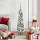 Albero di Natale artificiale Vidaxx con 150 LED bianchi 120 cm in PVC e metallo e plastica