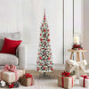 Albero di Natale artificiale Vidaxx con 150 LED bianchi 120 cm in PVC e metallo e plastica