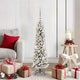 Albero di Natale artificiale Vidaxx con 150 LED bianchi 120 cm in PVC e metallo e plastica