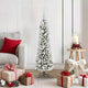 Albero di Natale artificiale Vidaxx con 150 LED bianchi 120 cm in PVC e metallo e plastica