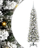 Albero di Natale artificiale Vidaxx con 150 LED bianchi 120 cm in PVC e metallo e plastica