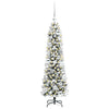 Albero di Natale artificiale Vidaxx con 150 LED bianchi 120 cm in PVC e metallo e plastica