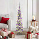 Albero di Natale artificiale Vidaxx con 150 LED bianchi 120 cm in PVC e metallo e plastica