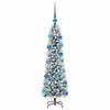 Vidaxl kunstkerstboom met 150 led wit 120 cm pvc en metaal en plastic