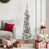 Vidaxl kunstkerstboom met 150 led wit 150 cm pvc en metaal en plastic
