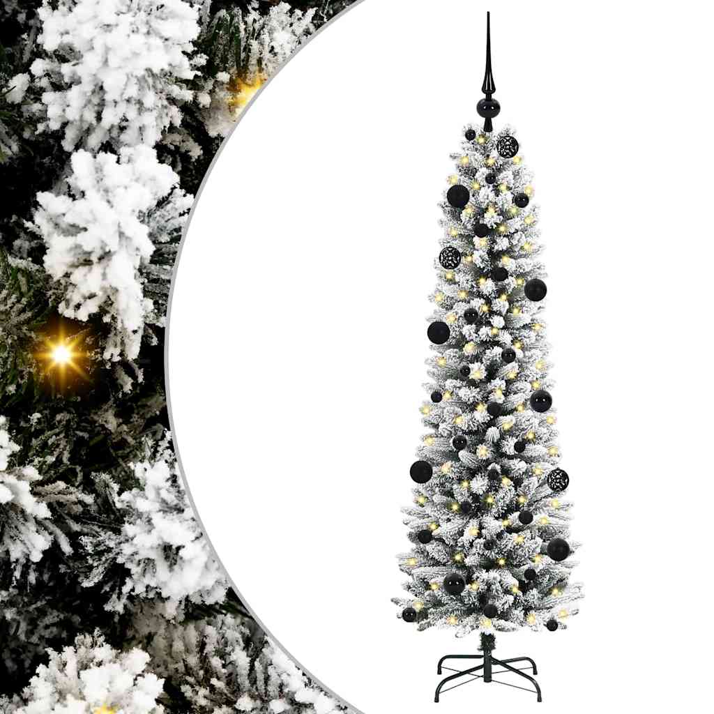 Albero di Natale artificiale Vidaxx con 150 LED bianchi 150 cm PVC e metallo e plastica