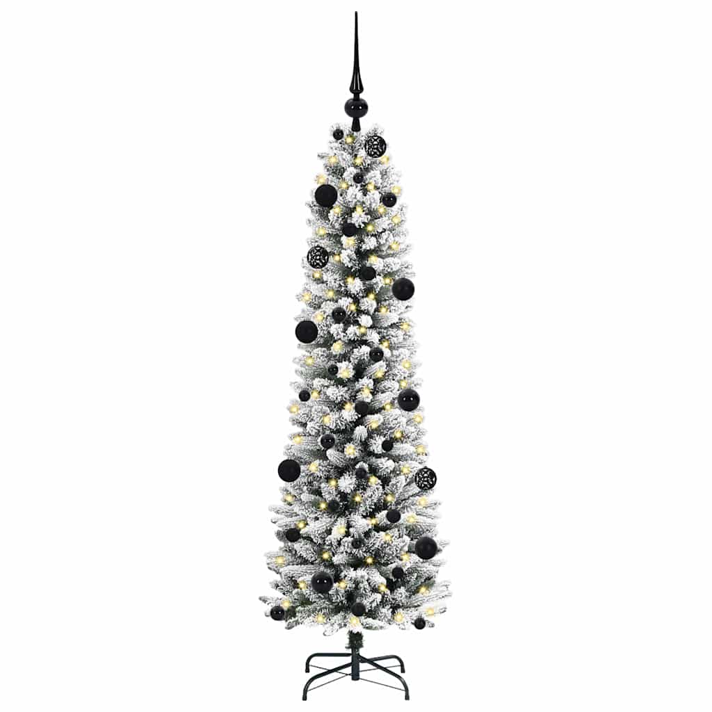 Albero di Natale artificiale Vidaxx con 150 LED bianchi 150 cm PVC e metallo e plastica