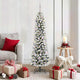Albero di Natale artificiale Vidaxx con 150 LED bianchi 150 cm PVC e metallo e plastica