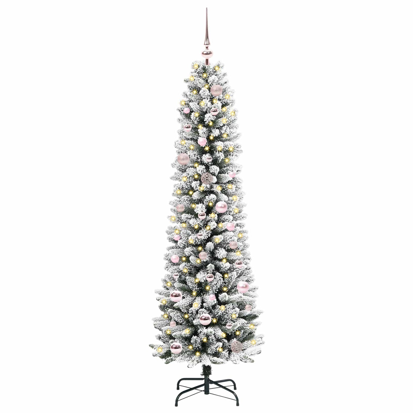 Albero di Natale artificiale Vidaxx con 150 LED bianchi 150 cm PVC e metallo e plastica
