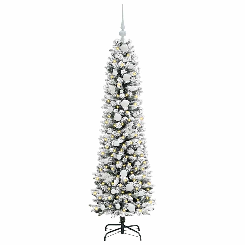 Albero di Natale artificiale Vidaxx con 150 LED bianchi 150 cm PVC e metallo e plastica