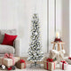 Albero di Natale artificiale Vidaxx con 150 LED bianchi 150 cm PVC e metallo e plastica