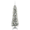 Albero di Natale artificiale Vidaxx con 150 LED bianchi 150 cm PVC e metallo e plastica