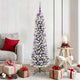 Albero di Natale artificiale Vidaxx con 150 LED bianchi 150 cm PVC e metallo e plastica
