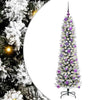 Albero di Natale artificiale Vidaxx con 150 LED bianchi 150 cm PVC e metallo e plastica