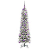 Albero di Natale artificiale Vidaxx con 150 LED bianchi 150 cm PVC e metallo e plastica