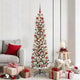 Albero di Natale artificiale Vidaxx con 300 LED bianchi 180 cm in PVC e metallo e plastica