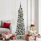 Albero di Natale artificiale Vidaxx con 300 LED bianchi 180 cm in PVC e metallo e plastica