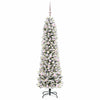 Albero di Natale artificiale Vidaxx con 300 LED bianchi 180 cm in PVC e metallo e plastica