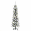 Albero di Natale artificiale Vidaxx con 300 LED bianchi 180 cm in PVC e metallo e plastica