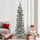 Albero di Natale artificiale Vidaxx con 300 LED bianchi 210 cm in PVC e metallo e plastica