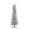Albero di Natale artificiale Vidaxx con 300 LED bianchi 210 cm in PVC e metallo e plastica