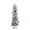 Albero di Natale artificiale Vidaxx con 300 LED bianchi 210 cm in PVC e metallo e plastica