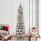 Albero di Natale artificiale Vidaxx con 300 LED bianchi 240 cm PVC e metallo e plastica