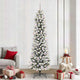 Albero di Natale artificiale Vidaxx con 300 LED bianchi 240 cm PVC e metallo e plastica