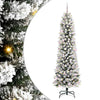 Albero di Natale artificiale Vidaxx con 300 LED bianchi 240 cm PVC e metallo e plastica