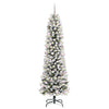 Albero di Natale artificiale Vidaxx con 300 LED bianchi 240 cm PVC e metallo e plastica