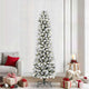 Albero di Natale artificiale Vidaxx con 300 LED bianchi 240 cm PVC e metallo e plastica